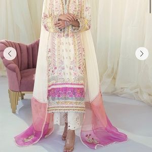 Farah Talib Aziz Luxury Silk Pret Suit Pakistani Shalwar Kameez